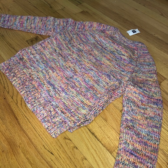 Girls XL gap rainbow knit sweater - Picture 4 of 4